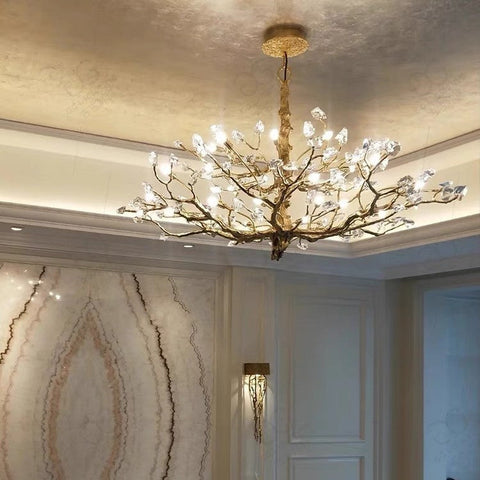 Creative Design Gemstone Branch Chandelier for Living Room/Bedroom