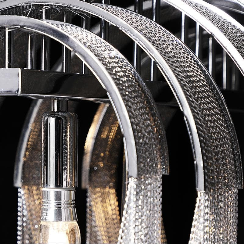 Alisa Luxury Hardware Aluminum Chain Tassel Floor Lamp
