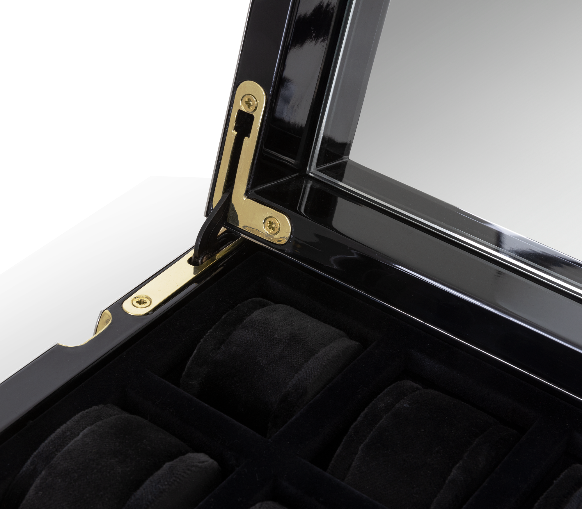 Lapiaz Watch Box with Polished Stainless Steel and Watch