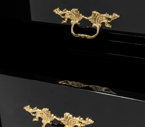 Symphony Watch Winder Safe with Gold-Plated Brass Pipes and