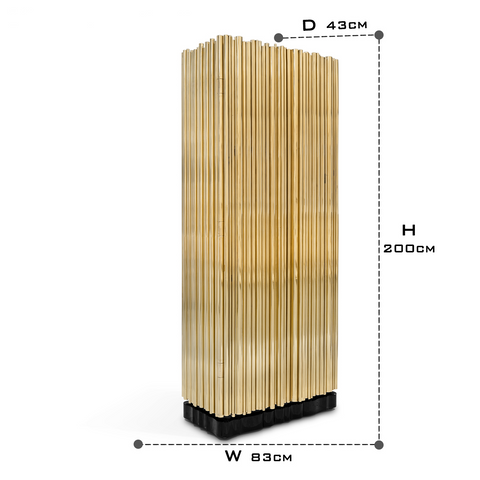 Brass Glass Hidden Storage Display Cabinet Glass Shelves