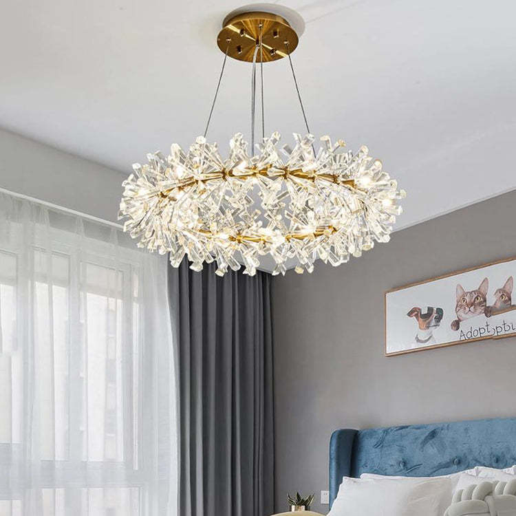 Housegent Kaelia Ring Crystal Chandelier