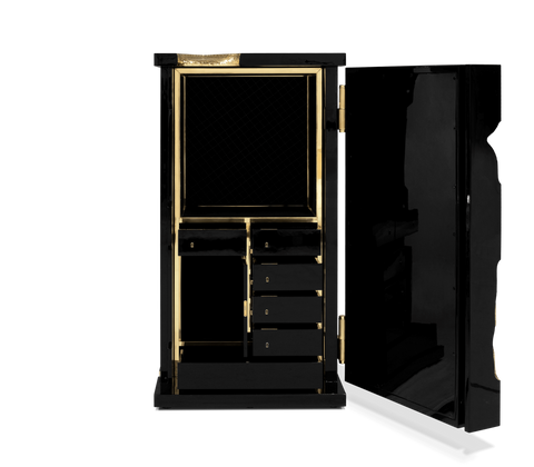 Collectible Vault Safe with Gold-Plated Finish and Secret