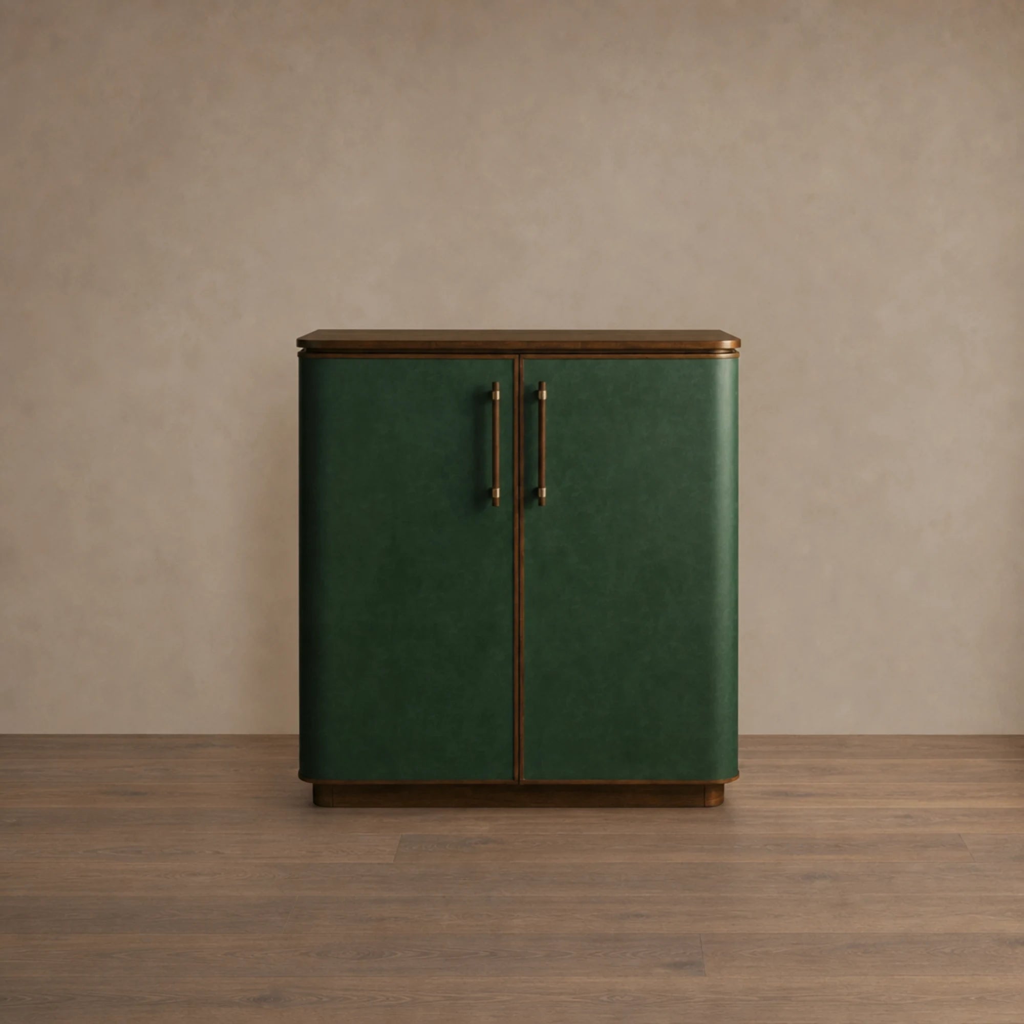WALNUT & FOREST GREEN