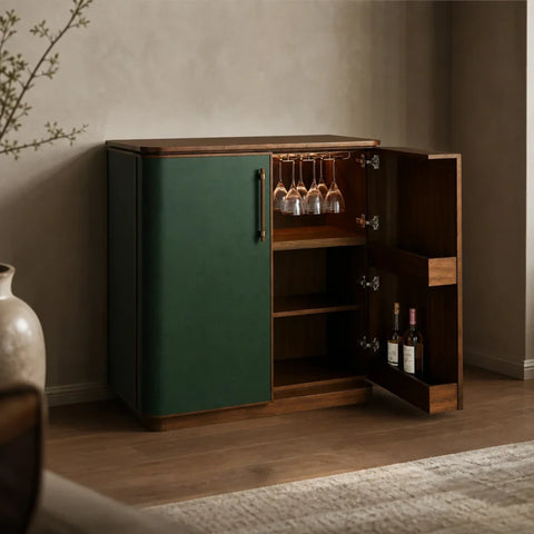 WALNUT & FOREST GREEN