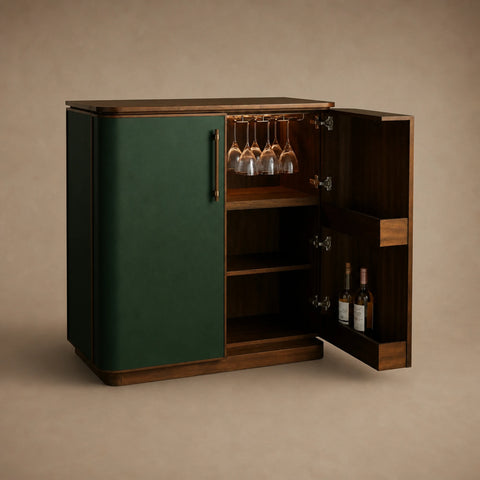 WALNUT & FOREST GREEN