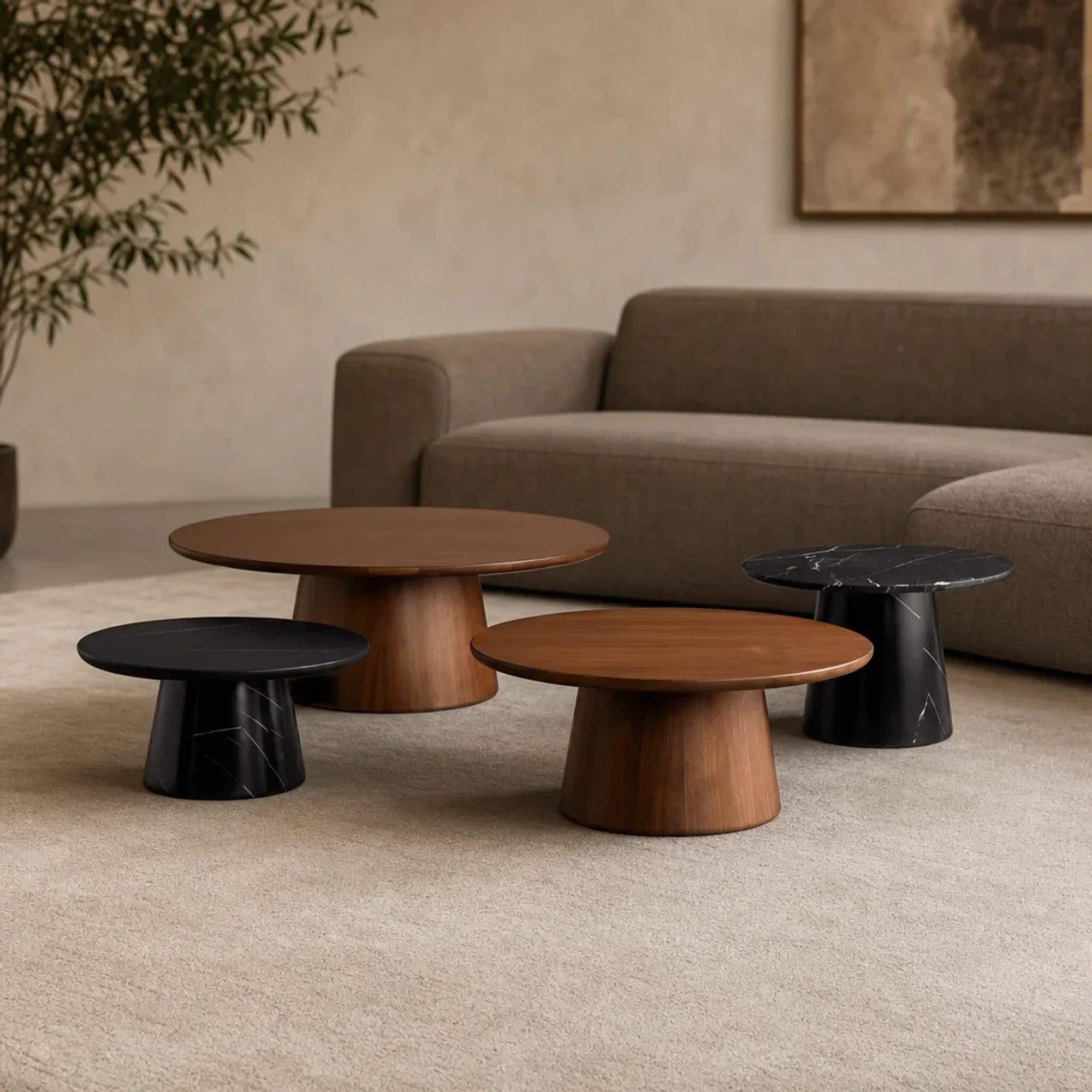 WALNUT / BLACK MARQUINA