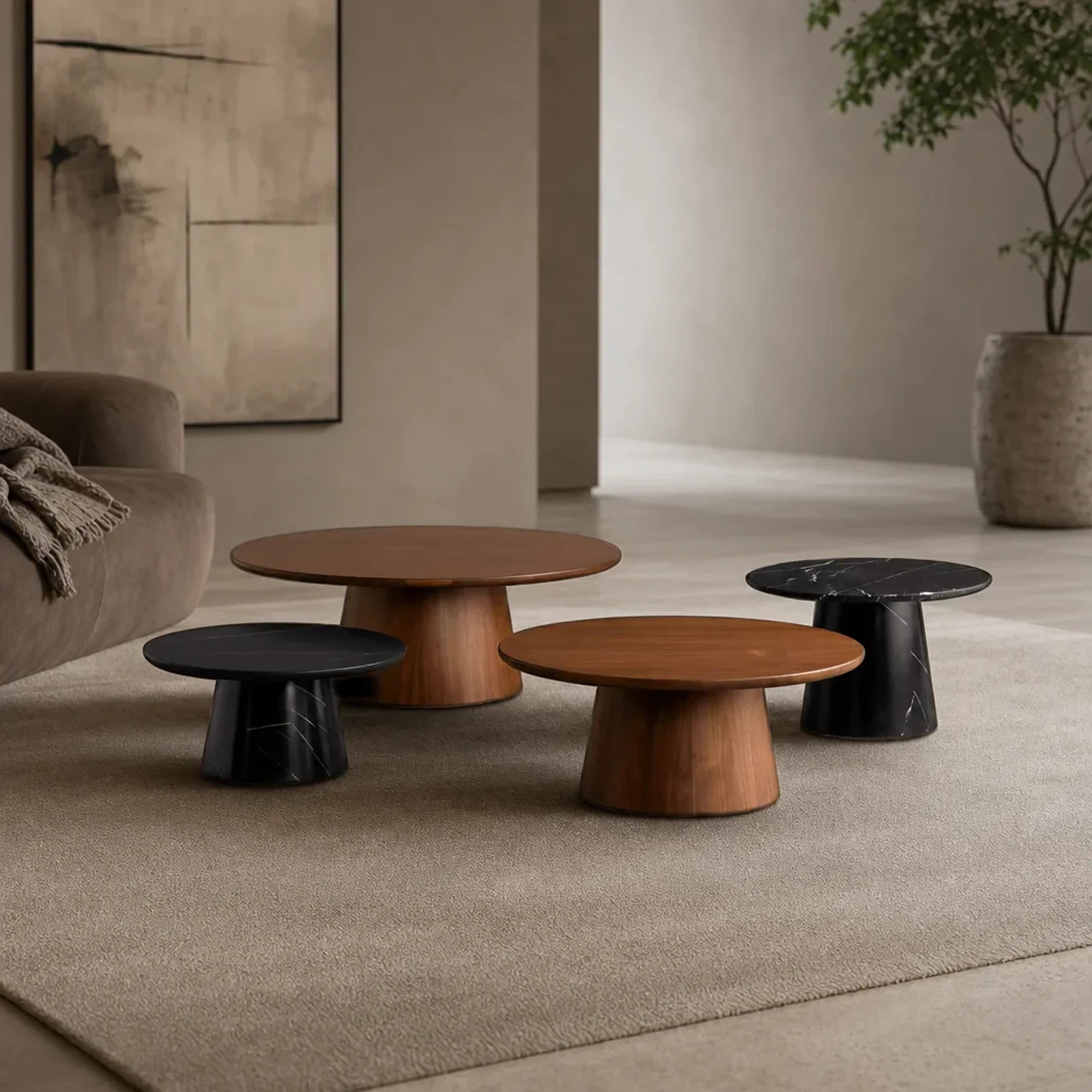 WALNUT / BLACK MARQUINA
