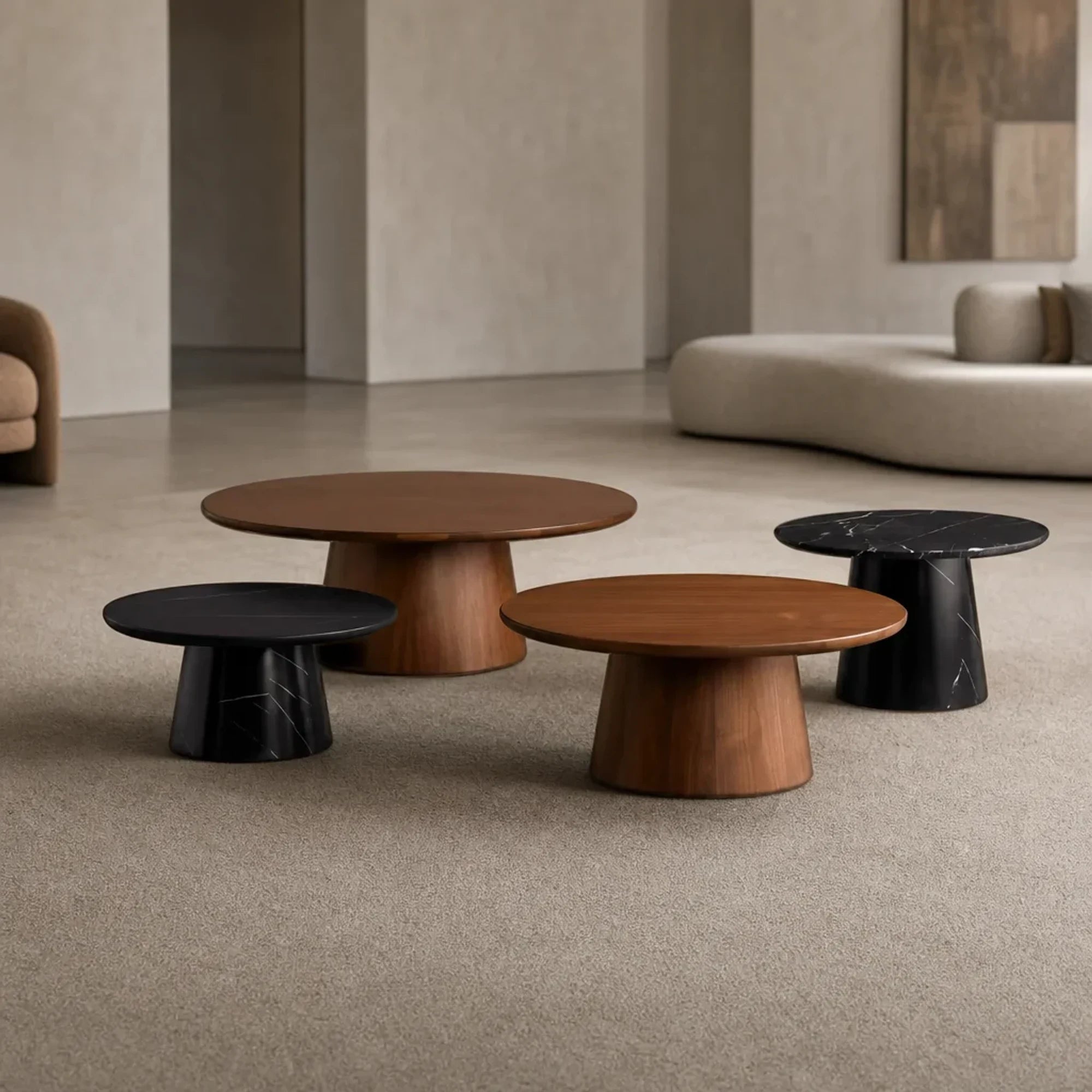 WALNUT / BLACK MARQUINA