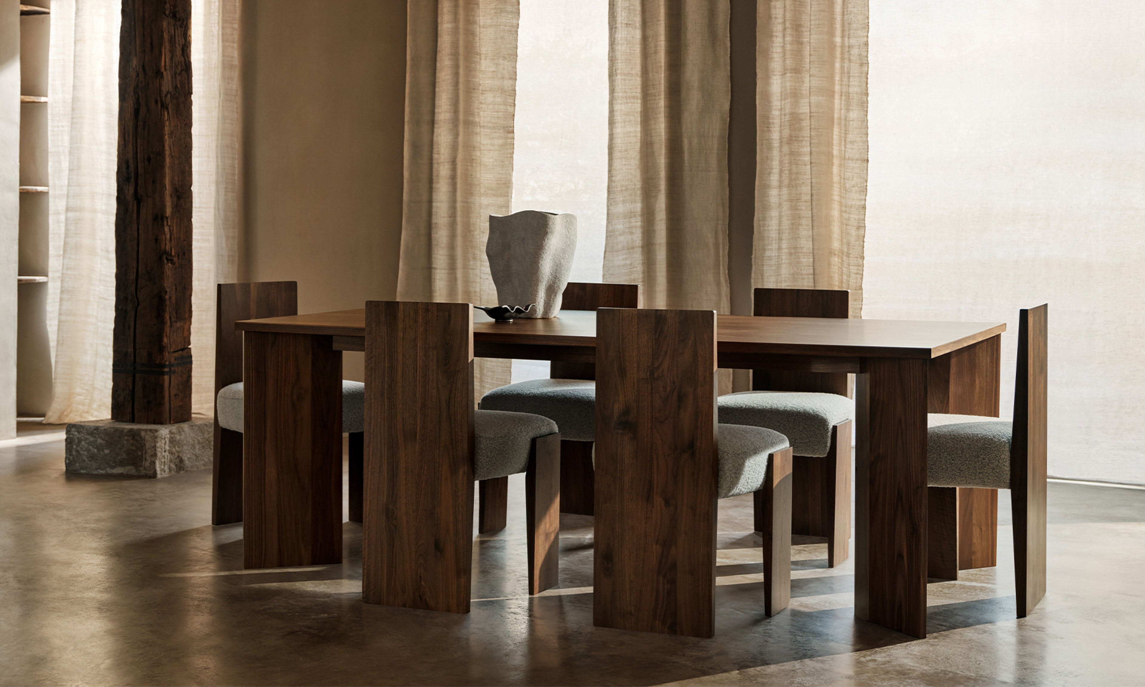 Yorn Wood Dining Table