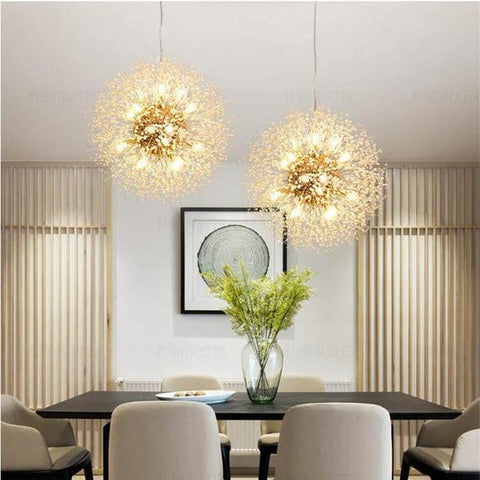 Housegent Isidore Crystal Dandelion Chandelier