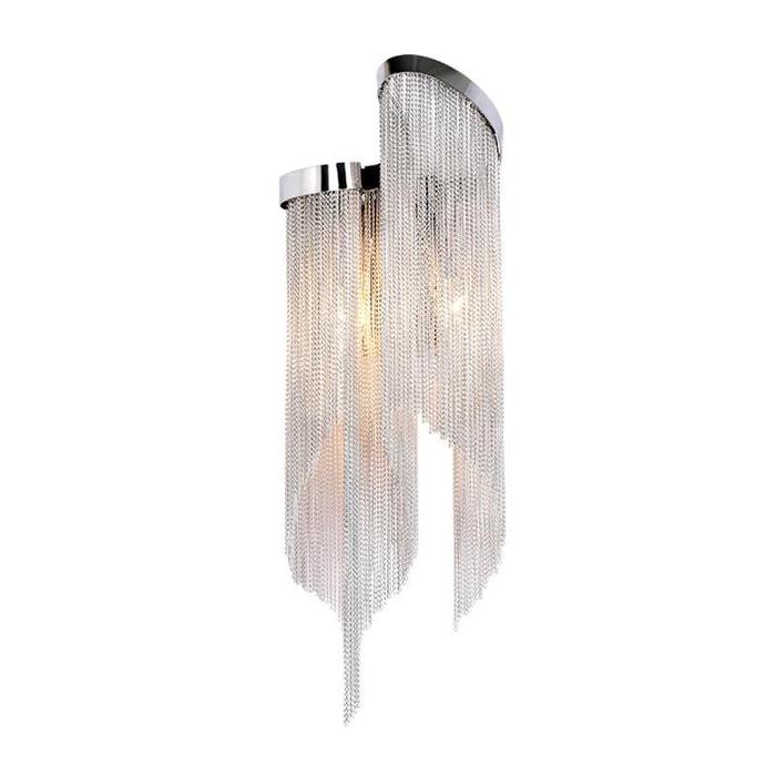 Flavio Modern Aluminum Chain Tassel Wall Sconce Wall Sconce J-CHANDELIER   