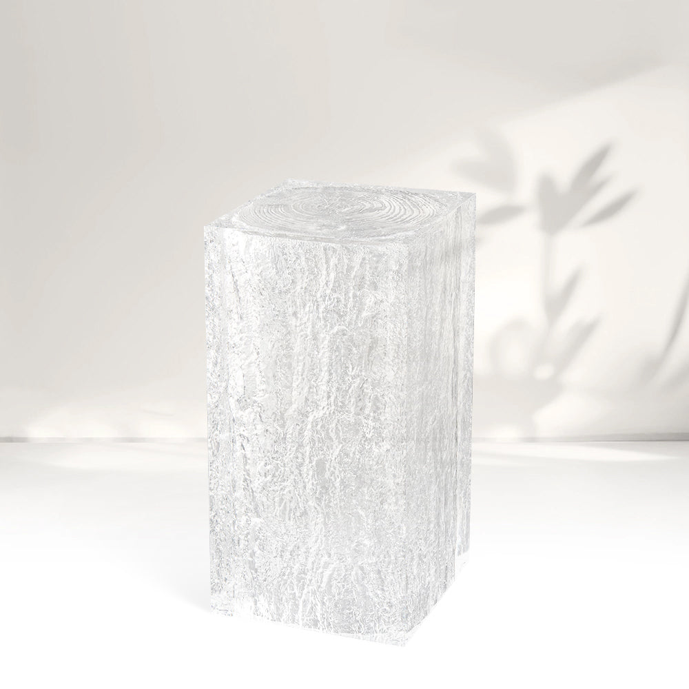 Glacier Cocktail Acrylic Side Table