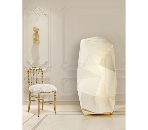 Emporium Fur Surrealist Gold Plated Chair