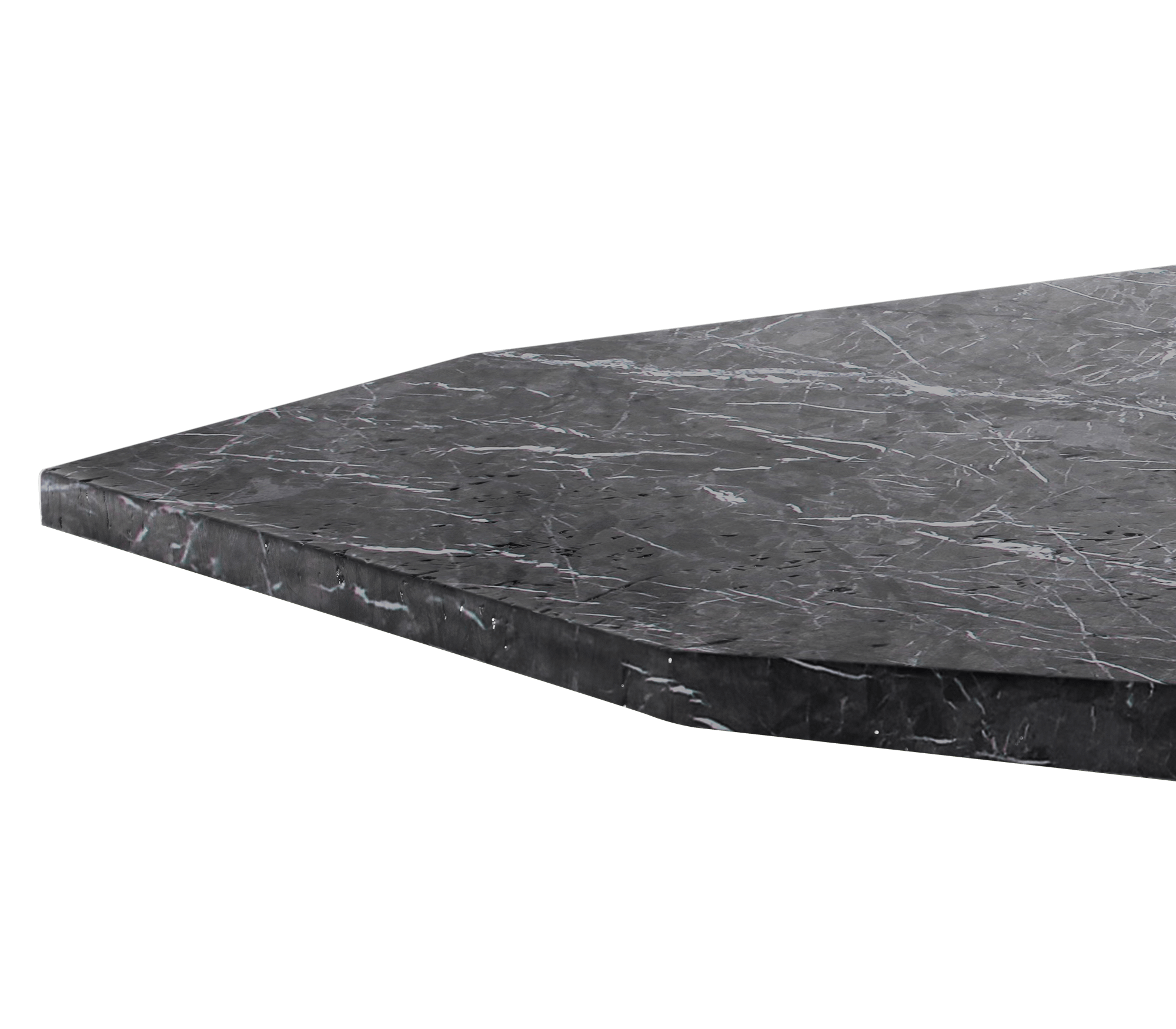 Faceted Design Dining Table for Dining Room