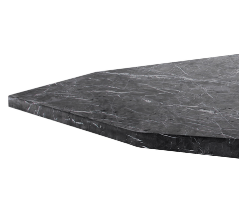 Faceted Design Dining Table for Dining Room