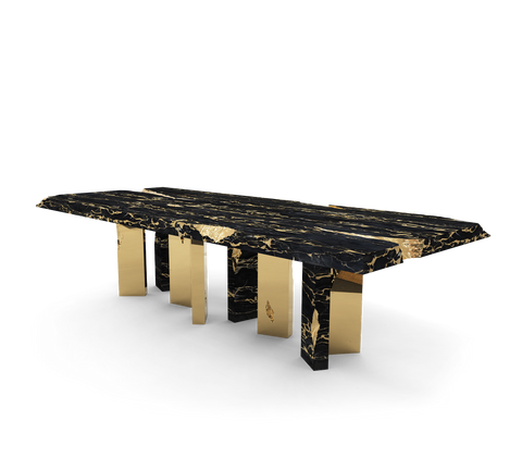 Empire Poplar Root Dining Table