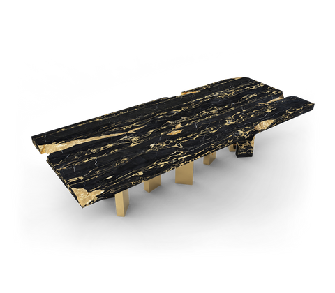 Empire Poplar Root Dining Table