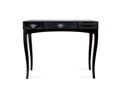 Soho Consoles with Modern Lacquered Entryways Cabinet Table