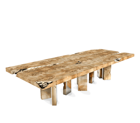 Empire Poplar Root Dining Table