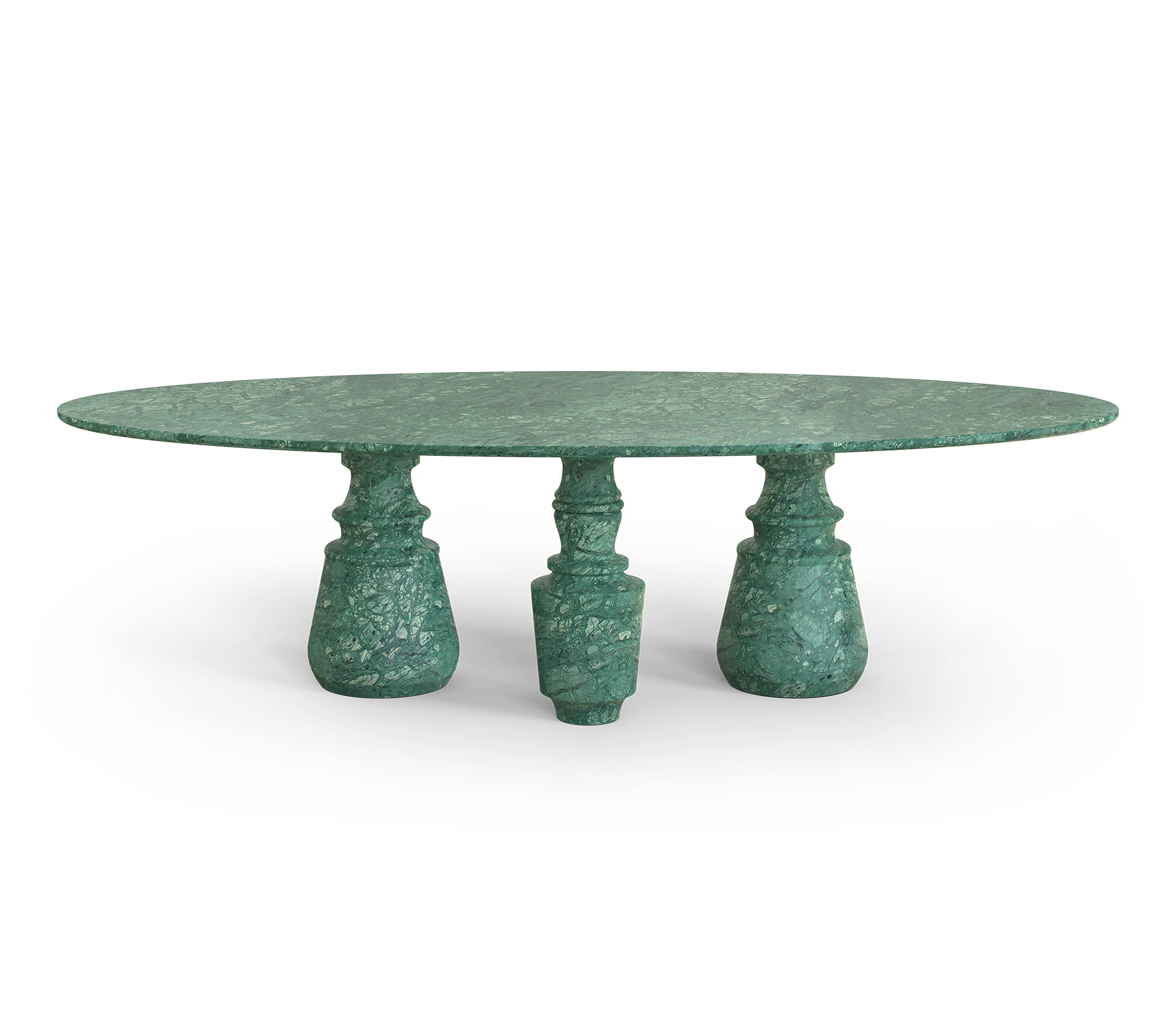 Pietra Oval XL Marble Dining Table