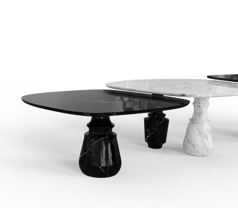 Pietra Nero Marquina Modular Dining Table