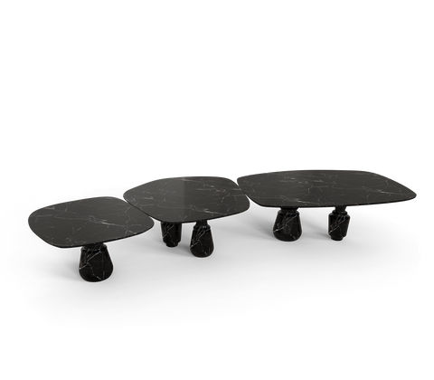 Pietra Nero Marquina Modular Dining Table
