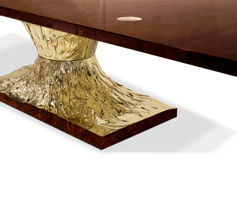 Metamorphosis Sculptural Walnut Root Dining Table
