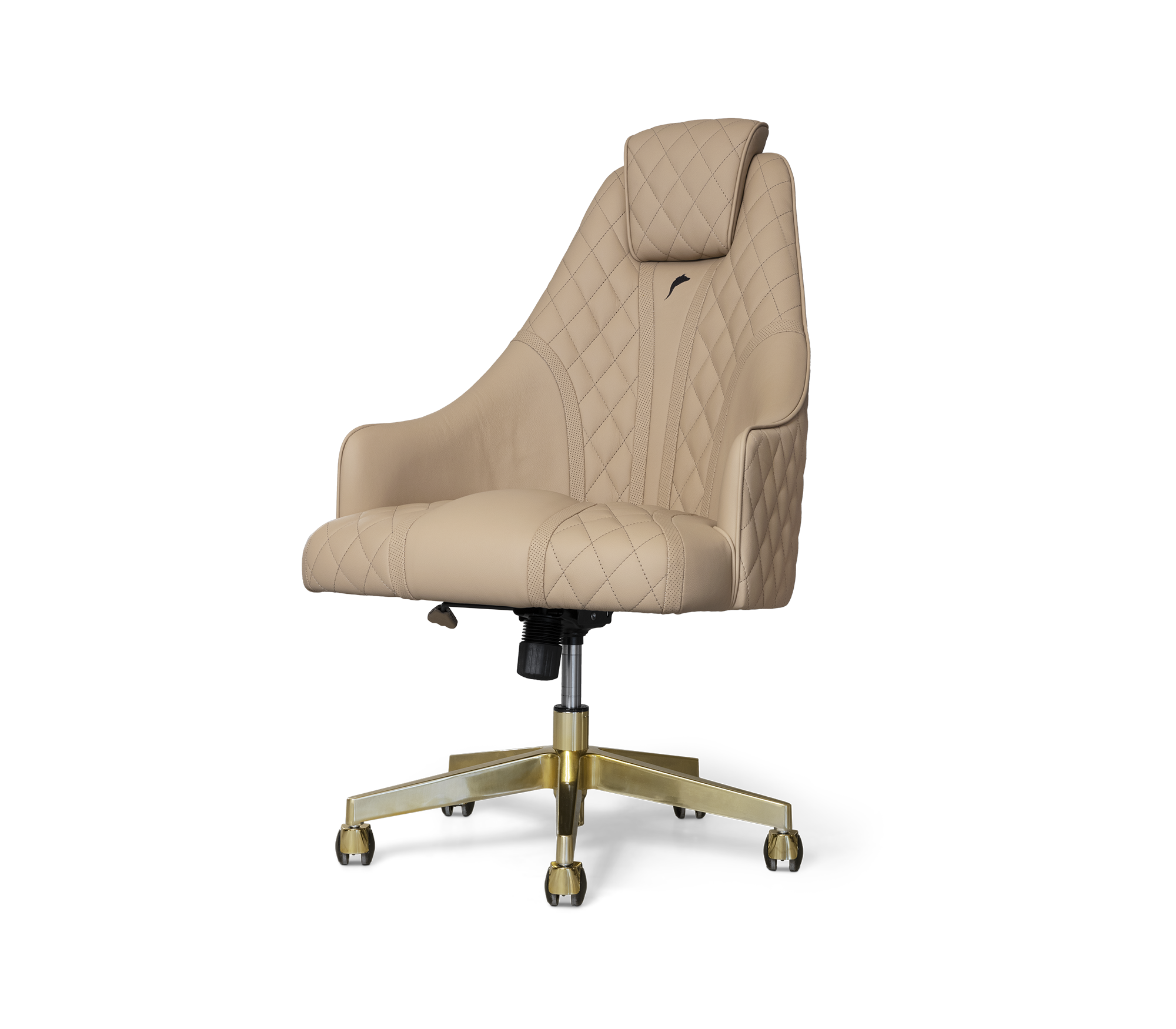 Atlas Diamond Stitch Leather Executive Office Chair