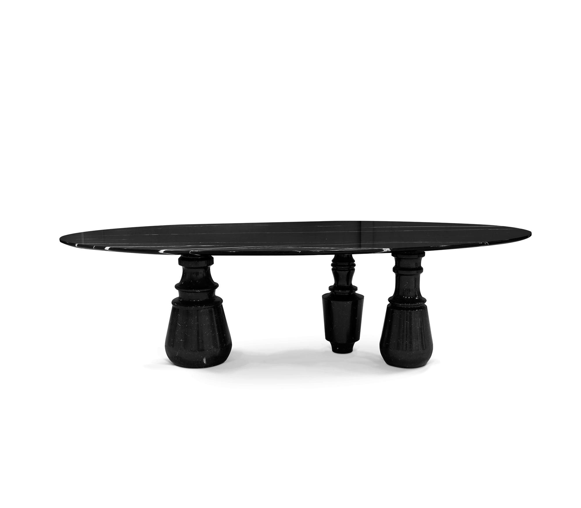 Pietra Oval XL Marble Dining Table