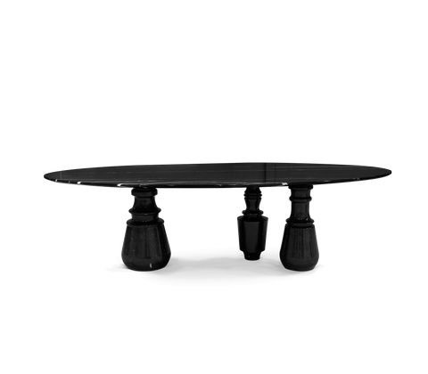 Pietra Oval XL Marble Dining Table