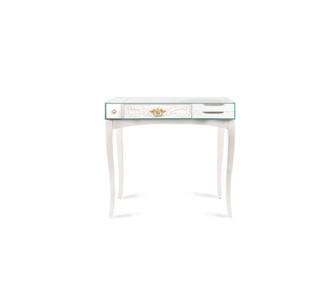 Soho Consoles with Modern Lacquered Entryways Cabinet Table