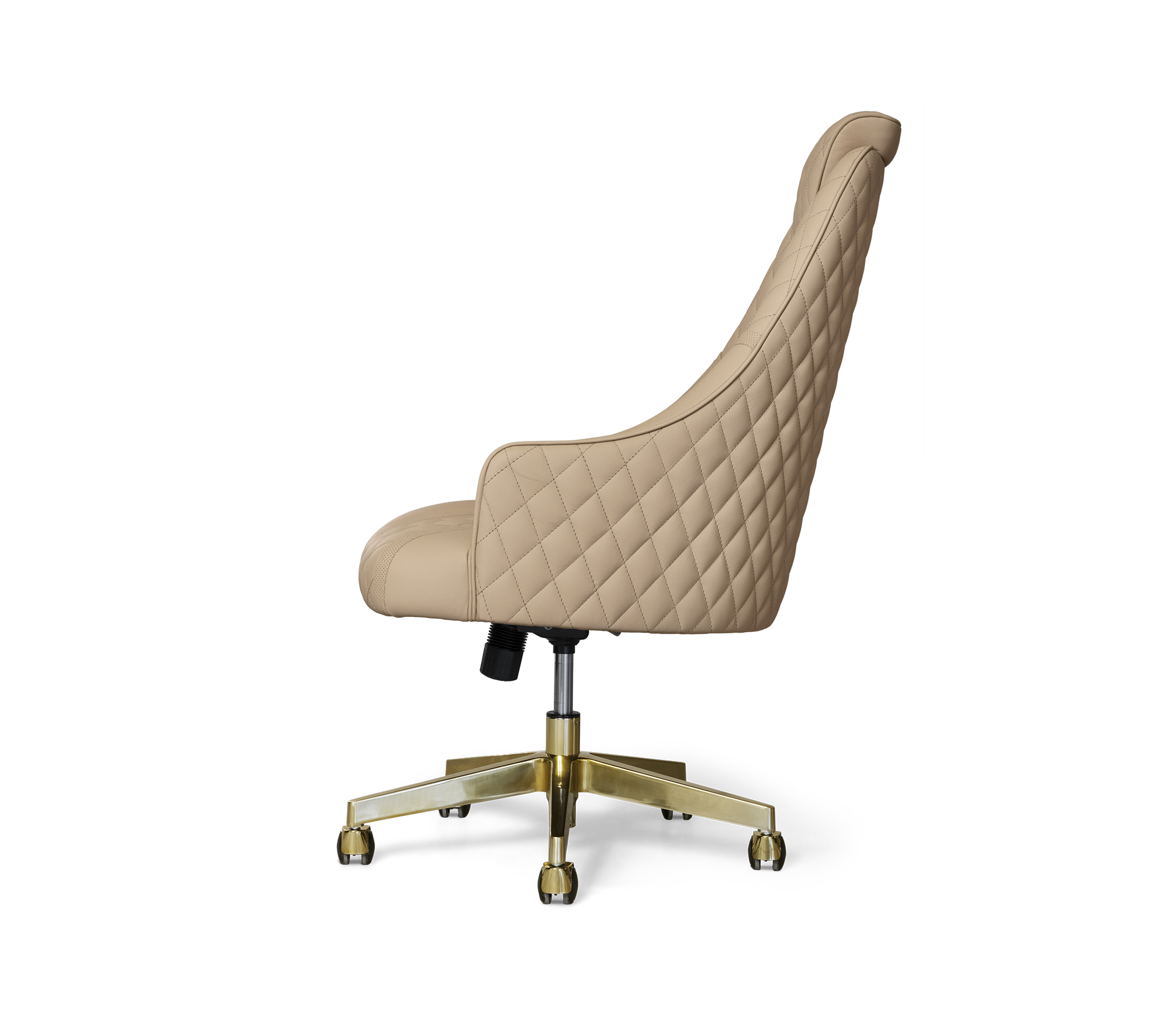 Atlas Diamond Stitch Leather Executive Office Chair