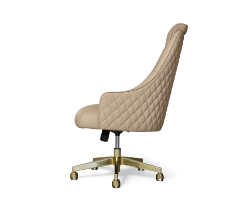Atlas Diamond Stitch Leather Executive Office Chair