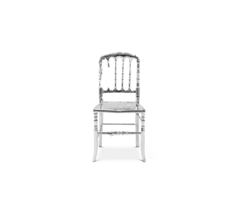 Emporium Silver Surrealist Cast Aluminium Chair