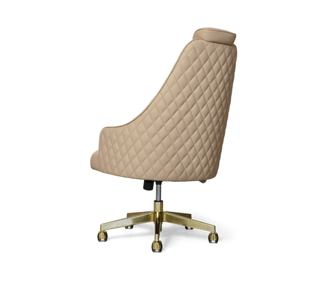 Atlas Diamond Stitch Leather Executive Office Chair
