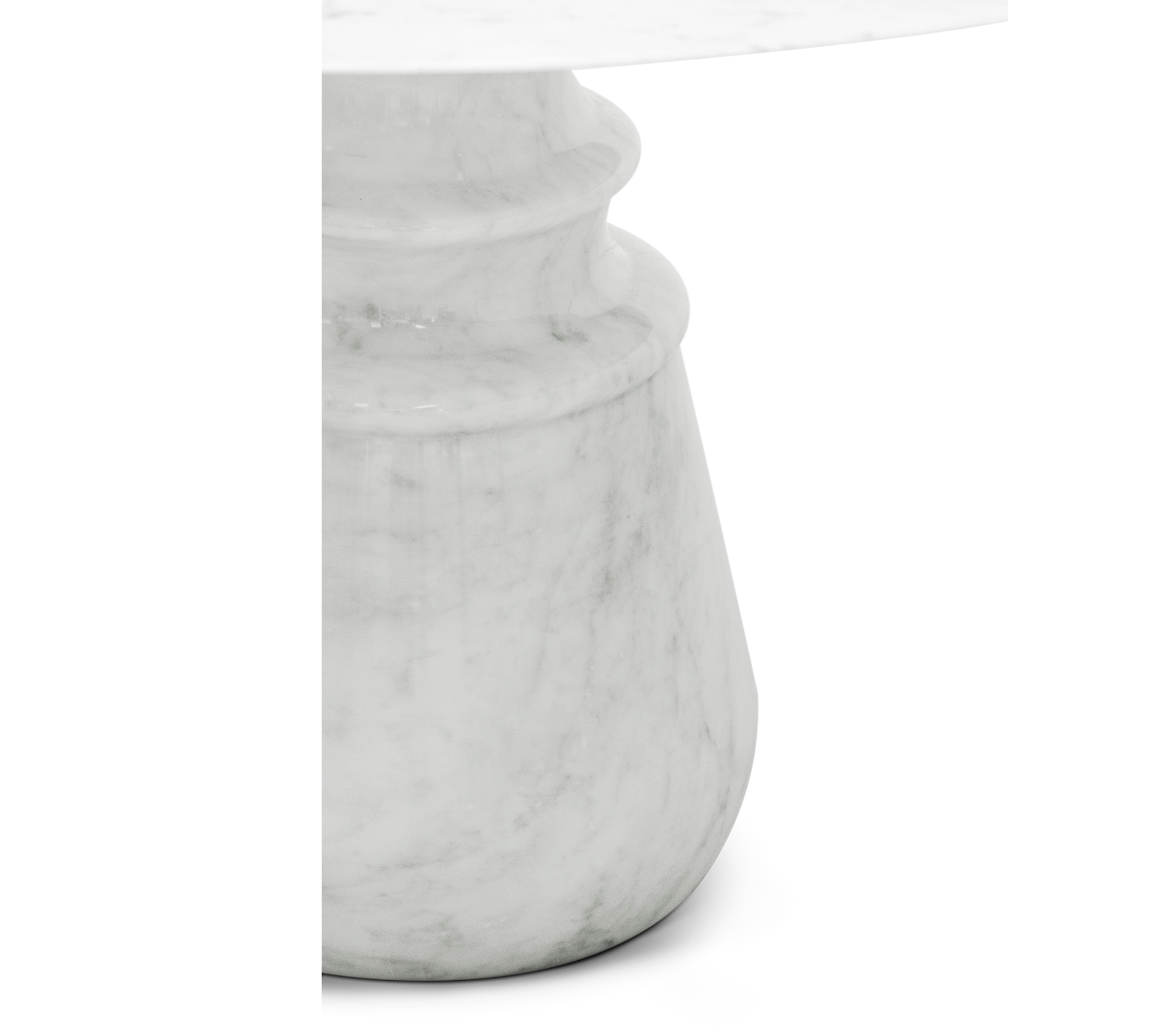 Pietra Round Classic Estremoz Marble Dining Table