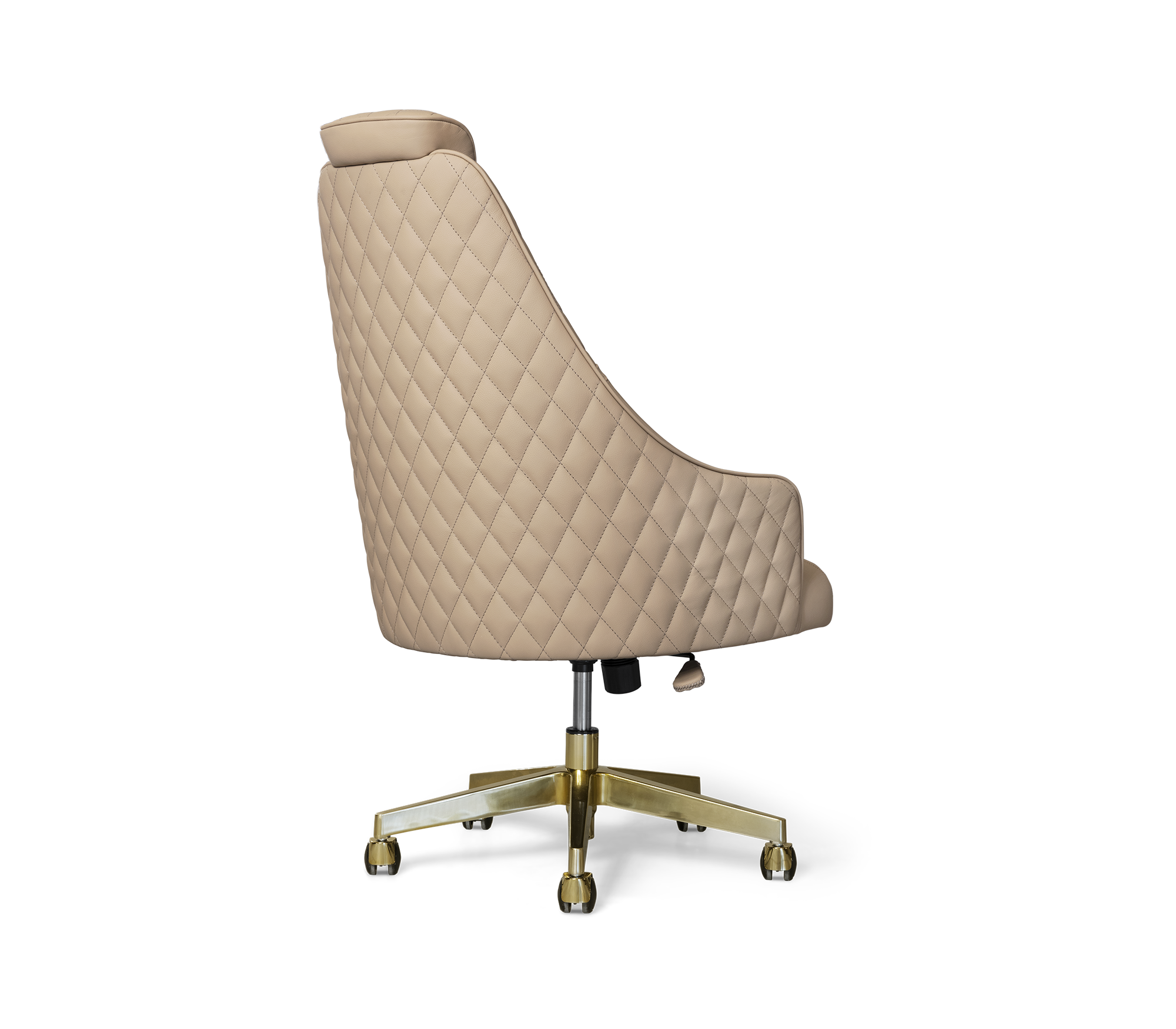 Atlas Diamond Stitch Leather Executive Office Chair
