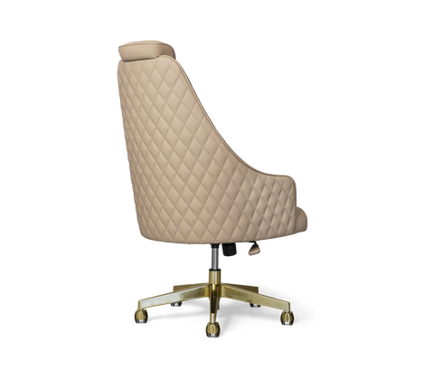 Atlas Diamond Stitch Leather Executive Office Chair