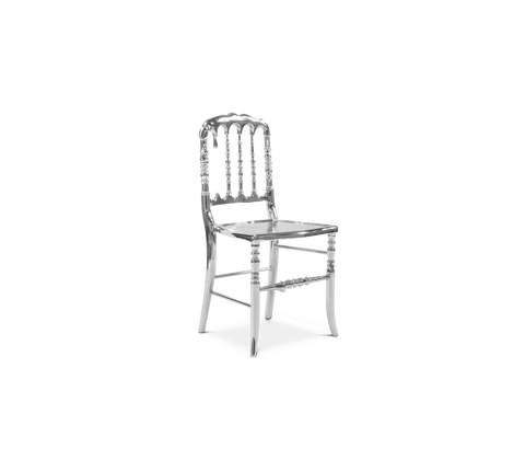 Emporium Silver Surrealist Cast Aluminium Chair