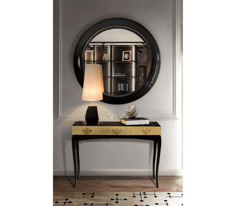 Trinity Consoles Carved Entryways Cabinet Table