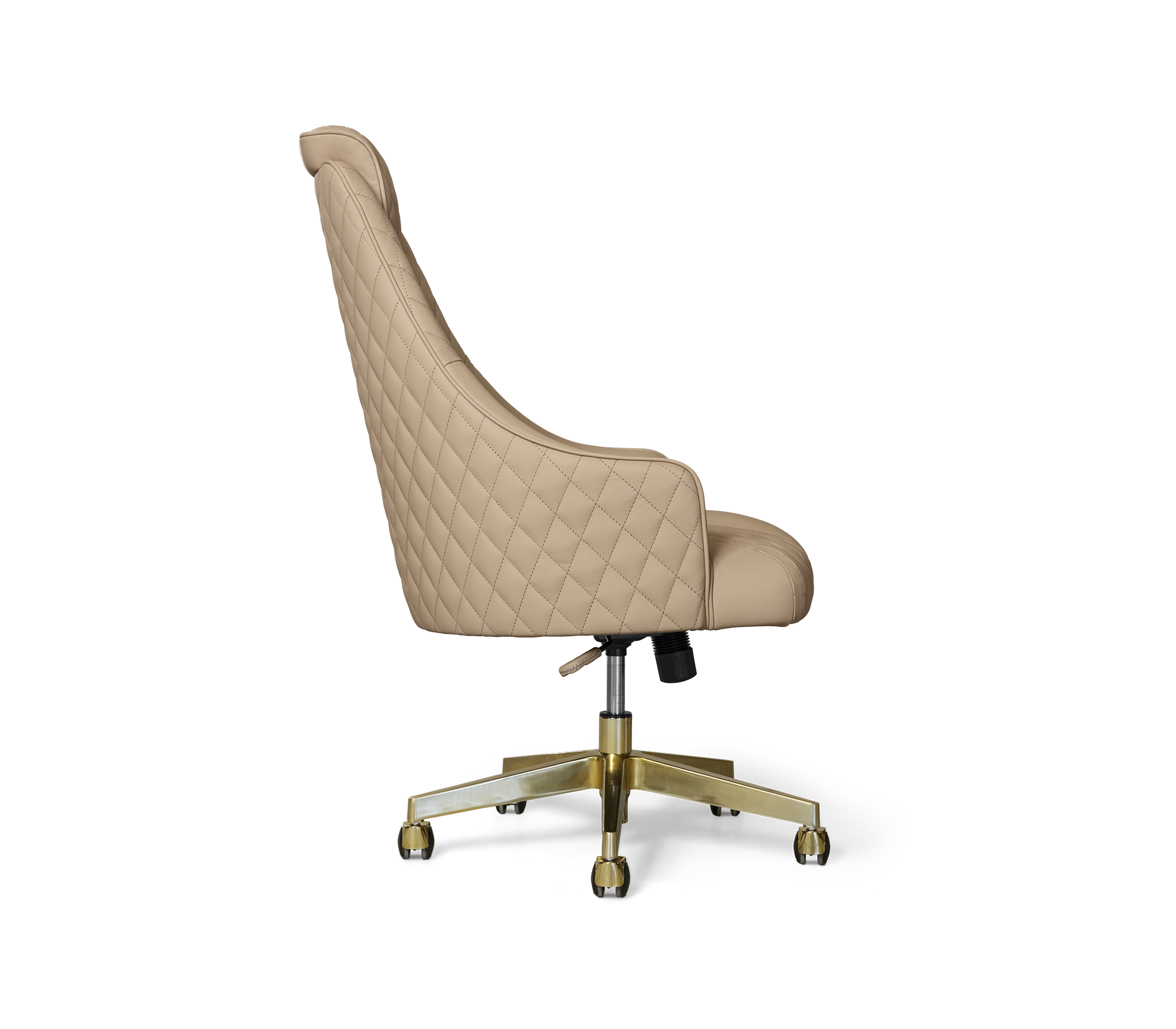 Atlas Diamond Stitch Leather Executive Office Chair