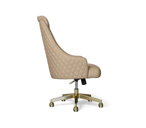 Atlas Diamond Stitch Leather Executive Office Chair