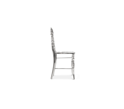 Emporium Silver Surrealist Cast Aluminium Chair