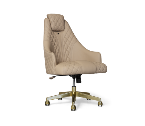 Atlas Diamond Stitch Leather Executive Office Chair