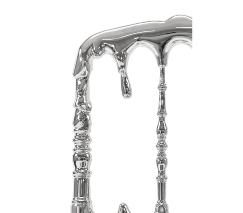 Emporium Silver Surrealist Cast Aluminium Chair