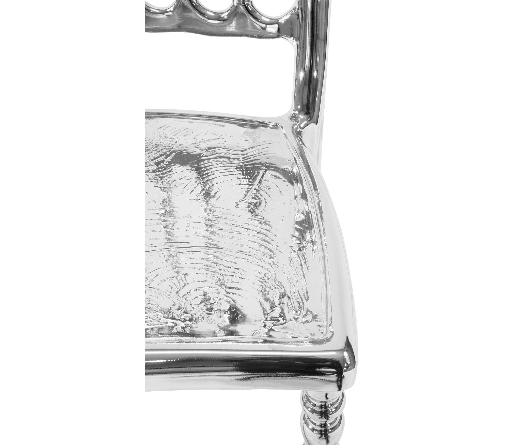 Emporium Silver Surrealist Cast Aluminium Chair