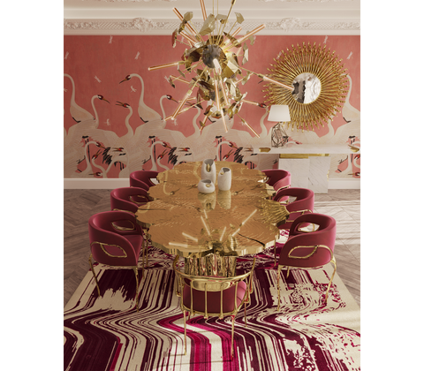 Fortuna Sculptural Dining Table