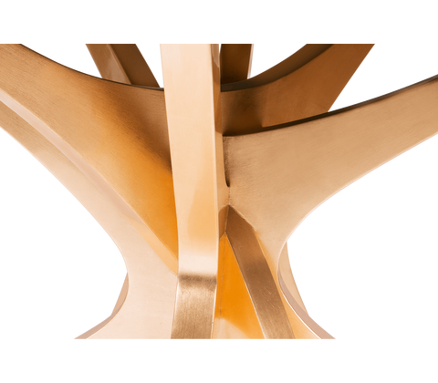 Patch Marquetry Round Dining Table