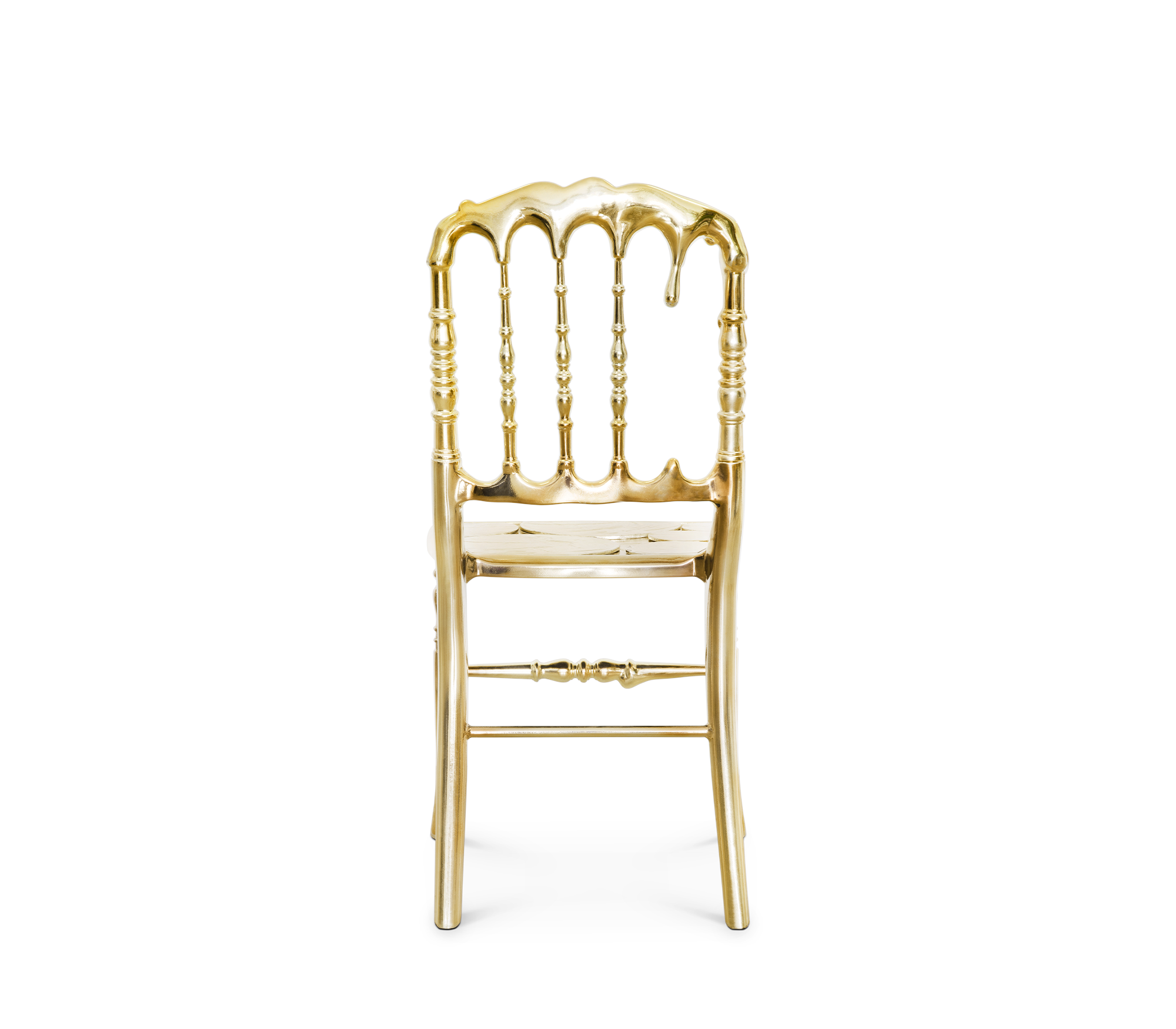 Mirrored Gold Dining Chair for Dining Room
